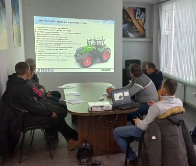 Навчання операторів тракторів FENDT для наших клієнтів